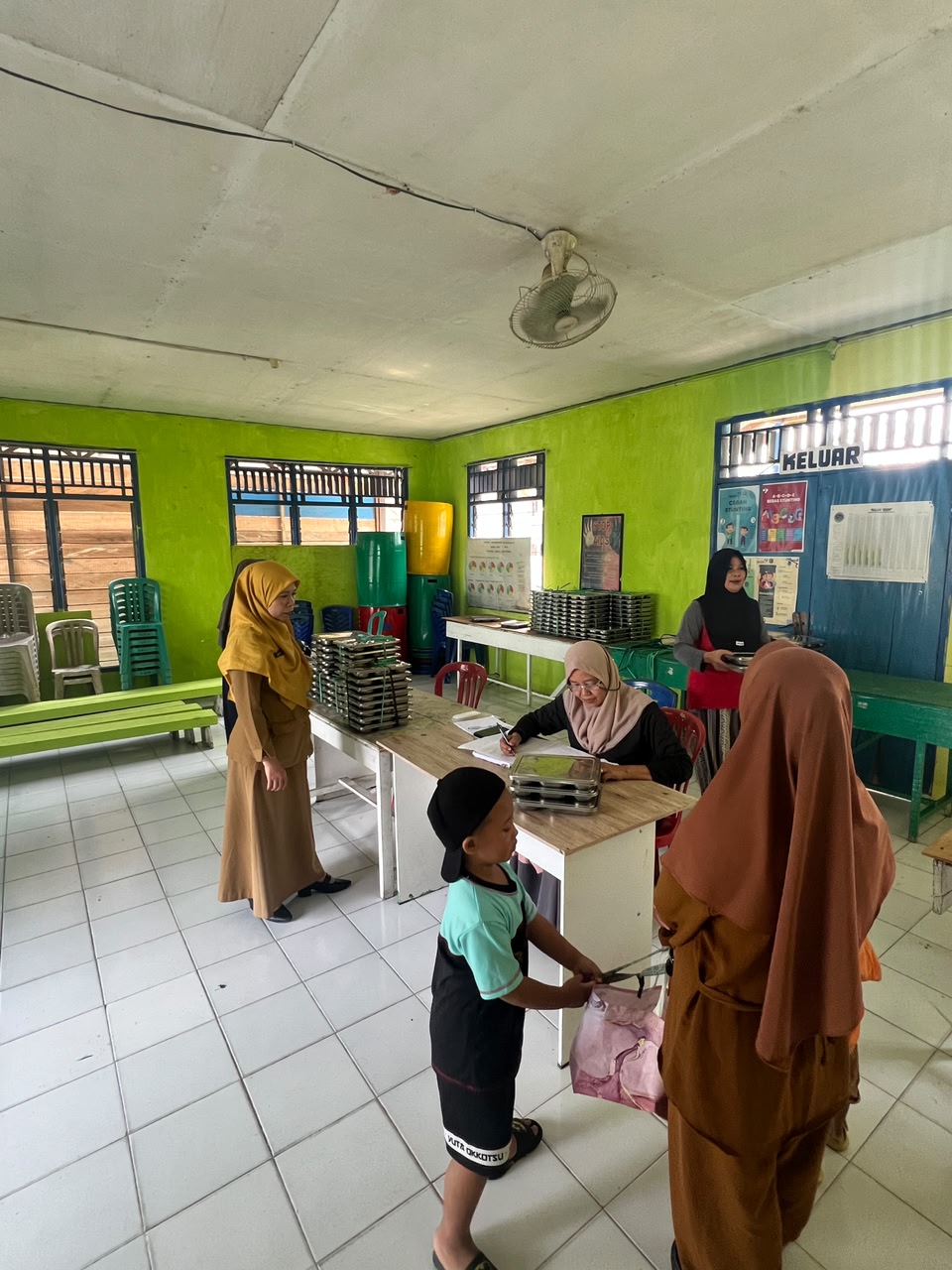 Monitoring Pembagian MBG Untuk Ibu Hamil, Ibu Menyusui dan Balita